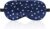 Seidenschlafmaske, Augenmaske aus reiner Seide mit verstellbarem Riemen, Verdunkelungsschlafmaske, bequeme weiche Augenmaske, Schlafhilfe, Augenbinde für Schlafqualität, Lichtblockierung (Marineblau)
