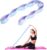 Yoga-Stretchgurt, Abeillo Yoga-Stretchgurt mit 8 Schlaufen, Yoga-Zubehör, Fitnessbänder, Widerstandsbänder, Gymnastikband, elastisch für Pilates, Tanz, Gymnastik, effektives Dehnen (lila).