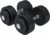 GORILLA SPORTS® Kurzhanteln 2er Set 20/30 kg, verstellbar, aus Kunststoff | 30-mm-Hantelscheiben, Standard oder Gripper, mit Hantelstangen und Sternverschlüssen; Kurzhantelset