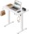WOLTU Höhenverstellbarer elektrischer Schreibtisch mit Memory-Funktion & Kollisionsschutz, 80 kg Tragkraft, leise, Computertisch für Home Office, Arbeitszimmer, 80 x 48 cm, Weiß