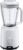Braun PowerBlender 1 Stabmixer mit dreieckigem Glaskrug, 2 Geschwindigkeiten, Eis-Crush-Funktion, JB1050WH, 600 W, Weiß
