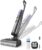 JONR 17000 Pa ED 12 Pro Max Nass-/Trockensauger (ED 12 Upgrade-Version), LCD-Display, 180° flaches Design, 40 Minuten Laufzeit, 70 °C Selbstreinigung, 5 Minuten FlashDry und Reinigung unter niedrigen Böden (L)