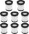 8 Stück HEPA-Filter für FSV001 FSV101 Lubluelu 202 Staubsauger HEPA-Filterteile
