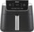 Ninja PRO Air Fryer Heißluftfritteuse, 4,7 l Airfryer, Einzelkorb-Heißluftfritteuse, 4-in-1, für 1–2 Portionen, digital, Kochen aus gefrorenem Zustand, antihaftbeschichtete Schublade und Crisper-Korb, Schwarz AF140EU