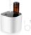 Kabelloser wasserloser Diffusor für ätherische Öle – Aromatherapie-Diffusor mit 10 ml weißem Teeöl und 3 Sprühmodi, leiser Ultraschall-Kaltluft, 2000-mAh-Akku und USB-C für Zuhause, Büro, Auto, Yoga (weiß)