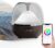 Alexa Smart Aroma Diffuser 600 ml, Ankrs Diffusor für ätherische Öle, Aroma-Luftbefeuchter, WiFi-Diffusor, kompatibel mit Alexa/Google Home, Smart Home, extrem leise, BPA-frei für Schlafzimmer, Büro, Spa