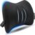 Lendenkissen, Memory-Schaum, ergonomisches Lendenwirbelstützkissen, Auto-Rückenkissen für Bürostuhl, Autositz und Rollstuhl, verstellbares, bequemes, atmungsaktives Gel-Lendenkissen für Reisen, Schlafen, Arbeiten