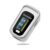 MOMMED Pulsoximeter für Finger, Sauerstoffmessgerät, Fingermessgerät, misst Sauerstoffsättigung und Pulsfrequenz, Oximeter mit OLED-Display und Alarmfunktion, batteriebetrieben