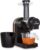 Klarstein Bella Elegance Entsafter 200 W, Entsafter mit 400 ml, BPA-frei, rutschfester Boden, max. Kontinuierliche Betriebszeit: ca. 20 Minuten, einfache Reinigung, Schwarz
