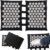 Akupressurmatte für Füße und Rücken, 2 x 33 cm, Akupressurmatte Fuß, Akupunkturmatte, Schwarz, Nagelmatte mit 110 Spitzen, Akupressur, Massage-Entspannung, Zuhause, Büro oder Reisen