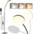 Mojimdo Stehlampe, (3 Farben und 10 Helligkeiten), schlanke LED-Leselampe zum Stehen, dimmbar, verstellbar, flexibel, Stehlampe für Kinderzimmer, Büro, Wohnzimmer, Eck-Nachttischlampe