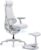 LiberNovo PRO Airflow Ergonomischer Bürostuhl mit Fußstütze, aktive Airflow-Sitzbelüftung mit 2 Lüfterstufen für sofortige Kühlung und langanhaltenden Komfort, 5 Neigungspositionen, Glacier 48 cm