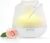 Earnest Living Rose Aromadiffusor 150 ml – Mini-Ultraschall-Duftdiffusor für ätherische Öle, leiser USB-Luftbefeuchter mit 7 LED-Farben, automatische Abschaltung und BPA-frei – für Schlaf und Entspannung – mattweiß