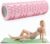 Pilatesrolle inkl. Yogasäule, rosa Faszienrolle, Sportschaumrolle, multifunktionale Schaumstoffrolle, ideal zur Muskelstärkung, Fitness und Massage der Faszien.