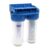 Naturewater NW-BR10B3 2-stufiger Wasserfilter, Doppelfilter, 5 µ, 32,89 mm (1 Zoll), Durchmesser 62 mm PP-Kartusche, Filterwandhalterung, Filterschlüssel, Sedimentfilter, Aktivkohleblock