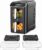 Heißluftfritteuse, 2 Kammern, 11 l, 2 x 5,5 l Airfryer Double Stack mit Sichtfenster, SYNC & DUAL, 9 Programme inklusive DIY, schwer entflammbares V0-Material, 2460 W, spülmaschinenfest