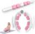 MERACH Cellulite-Massagegerät – Anti-Cellulite-Massagegerät mit 14 abnehmbaren 360°-Rollen, Lymphdrainagegerät für Bauch, Beine, Gesäß und Körperformung, Cellulite-Roller, Massageroller