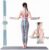 YUYTE Yoga-Haltungskorrekturstäbe, Haltungskorrektur-Rückenknacker, Bodybuilding-Pilates-Stick, einziehbarer Rückenhaltungskorrekturstab für Erwachsene und Kinder, zur Rückenentlastung (blau)