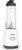 Tefal Mix & Move BL1501 300 Watt Premium Tritan To-Go-Flasche, platzsparendes Design, abnehmbare Klingen, einfache ergonomische Ein-Knopf-Bedienung, Weiß/Schwarz