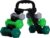 SPORTNOW Hanteln Set 6 Kurzhanteln mit klappbarem Hantelständer, 1kg – 5kg, 18kg oder 24kg Hexagon-Hanteln, Kugelhantel für Fitness, Gymnastik, Zuhause