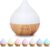 Flintronic Aroma-Diffusor, 100 ml, Ultraschall-Luftbefeuchter, Aromatherapie-Öl-Diffusor, Diffusor für ätherische Öle, Duftöl-Diffusor mit 7 farbigen LED-Lichtern und automatischer Abschaltfunktion