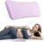 Orthopädisches Memory-Schaum-Lendenkissen, ergonomische Rücken- und Lendenwirbelstütze, Rückenstützkissen für Bett und Sofa, Rückenkissen zum Schlafen, abnehmbarer waschbarer Bezug (Pink)