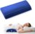 Lendenkissen für Bett, Rückenkissen zum Schlafen, ergonomisches Lendenkissen, orthopädisches Memory-Schaum-Lendenkissen für Bett und Sofa, höhenverstellbar, blau