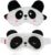 my Novel Things Augenmaske kühlend, Panda-Schlafmaske, 2 Stück, Schlafentspannung, Augenmaske mit Gel-Kühlmaske für heiße Kältetherapie, geschwollene und müde Augen, Geschenk für Frauen und Mädchen