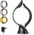 Tageslichtlampe 15000 Lux, UV-freie LED-Lichttherapielampe mit 3 Farbtemperaturen, 4 Timer und 5 Helligkeiten einstellbar, Simulation von Tageslicht, Sonnenlichtlampe mit Memory-Funktion (Schwarz)