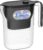 Waterdrop Wasserfilterkanne Kühlschrank-Wasserfilterkanne mit 3-Monats-Filter, 2,5 l, reduziert Fluorid, Chlor und mehr, NSF-zertifiziert, BPA-frei, Schwarz (Ersatzfilter: WD-PF-01A Plus)
