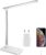 Schreibtischlampe, LED-Tischlampe, dimmbar mit 5 Helligkeitsstufen, 5 Farben, USB-Anschluss, Auto-Timer, Touchpanel, Memory-Funktion, augenfreundliche Nachttischlampe für Kinder Mädchen