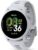 COROS Pace 4 Ultraleichte Sportuhr, 1,2 Zoll AMOLED-Touchscreen, 32 g Laufuhr, 19 Tage Nutzung, Sprachsteuerung, Trainingstools, präzises GPS, Trainingsplan, Laufen (weißes Silikon)