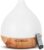 Cozary Aroma Diffuser 400 ml, Ultraschall-Aromatherapie-Raumduftdiffusor für ätherische Öle mit 7-Farben-LED-Licht, Diffusor-Luftbefeuchter mit Fernbedienung, 3 Timer, automatische Abschaltfunktion