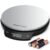 Pro Breeze Digitale Küchenwaage bis 5 kg – Professionelle Digitalwaage für präzise Messgenauigkeit bis 1 g, inklusive Flüssigkeitsmessung, mit großem LCD-Display und Tara-Funktion – Silber/Edelstahl
