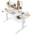 Klicelor Höhenverstellbarer Schreibtisch 160 x 90 cm, elektrischer Stehsitz, Bürotisch, Computertisch mit 2 Memory-Funktionen, Stehpult, für Homeoffice und Büro, weiß