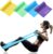 Fitnessbänder Set, GIEMIT Sportband Fitness Trainingsband Latexfrei für Yoga, Pilates, Krafttraining, Physiotherapie
