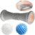 3 Stück Fussroller,Mit 2 Fußmassagebällen,Massageroller Für Plantarfasziitis Und Fersensporn, Faszienrolle Fuß, Fußmassageroller, kleine Faszienrolle Fuß, Ideal Für Die Selbstmassage