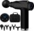 Massagepistole, Mini-Muskelmassagepistole mit 32 Geschwindigkeiten bis zu 3500 U/min und 6 Massageköpfen, elektrische Massagepistole mit LCD-Bildschirm zur Muskelentspannung (schwarz, 6)