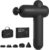 Nekteck Massagepistole, Muskel-Percussion-Massagepistole für Sportler, tragbare Hand-Tiefengewebe-Massagepistole mit 5 einstellbaren Geschwindigkeiten und 6 Massageköpfen