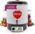 Weck Multi-Cooker-Automatic Water Urn aus Emaille, elektrischer Einkocher, Schwarz/Weiß, 36 x 36 x 41 cm