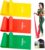 GYMERK Fitnessbänder 3er Set, 1,8 m Übungsband mit 3 Widerstandsstufen, Fitnessband mit Türanker, Tragetasche und Übungsanleitung, ideal für Yoga,