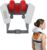 Kabelloses elektrisches Nackenmassagegerät mit Wärme, einstellbarem Abstand, Shiatsu-Massage, 3D-Tiefengewebeknetung, Vatertagsgeschenk, wiederaufladbar und mehrere Modelle zur Schmerzlinderung