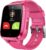 XPLORA Kidzi – Handyuhr für Kinder (mit SIM-Karte) 4G, Anrufe, Nachrichten, Schulmodus, SOS-Funktion, GPS, Kamera, Schrittzähler – inklusive kostenlosem Tarifvertrag für 3 Monate (Pink)
