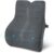 Ergonomisches Lendenkissen, Rückenkissen für Auto, Büro und Zuhause, Lendenkissen mit Memory-Schaum und atmungsaktivem Bezug, Lendenwirbelstütze zur Schmerzlinderung, Grau