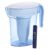ZeroWater 7 Cup ZP-007RP 1,7 Liter blauer Wasserfilterkrug | Kühlschranktürdesign mit 5-stufigem Filtersystem, Wasserfilterkartusche im Lieferumfang enthalten