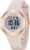 GOLDEN HOUR Digitaluhr Damen 5ATM Wasserdicht Sport Chronograph Silikonarmband Armbanduhr Damen Sportlich Elegant Uhren Damen mit Datum Leuchtendes, gut ablesbares Zifferblatt
