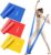 Fitnessbänder (3er-Set), Übungsband mit 3 Widerstandsstufen, 1,5 m Fitnessband, Widerstandsbänder für Yoga, Pilates, Muskelaufbau