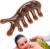 Kopfhaut-Massagekamm – 17 cm Kopf-Hals-Körper-Entspannungsgerät, tragbares Gesichtsmassage-Schabergerät, Muskelentlastungsmassagegerät