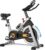 【Aktualisiert】Heimtrainer Fahrrad, YOSUDA ​​Indoor Cycling Bike mit Magnetwiderstand & APP, Leises Ergometer mit LCD-Monitor & Tablet-Halterung, Spining Bike für Kardiotraining zu Hause, Höhenverstellbar