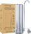 Waterdrop WD-CTF-01 Tischfilter, 5-stufiges Edelstahl-Trinkwasserfiltersystem, langlebiger Wasserhahn-Wasserfilter, reduziert Chlor, Schwermetalle, schlechten Geschmack (1 Filter im Lieferumfang enthalten)